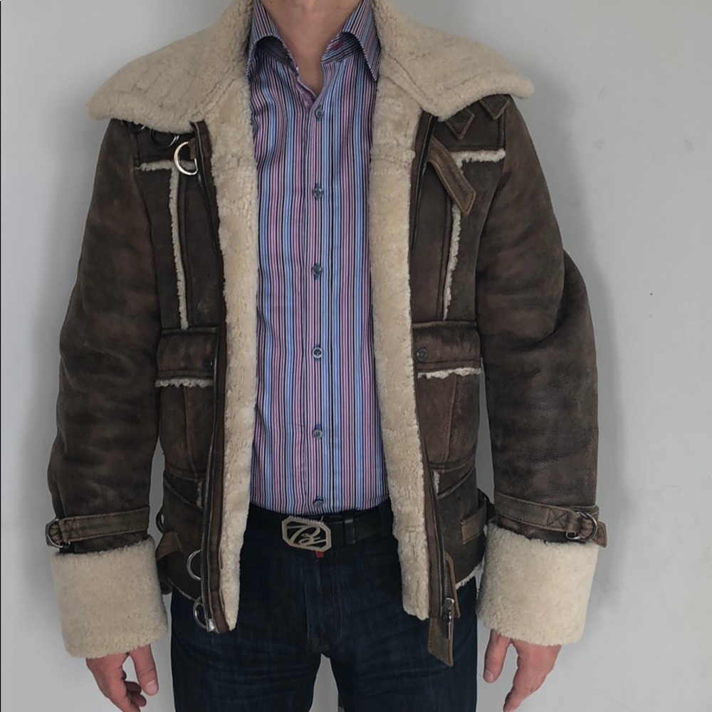 ICE-J Iceberg sheepskin winter jacket